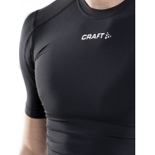 Craft Kompressions-Tshirt (enganliegend) Pro Control Unterwäsche schwarz Herren